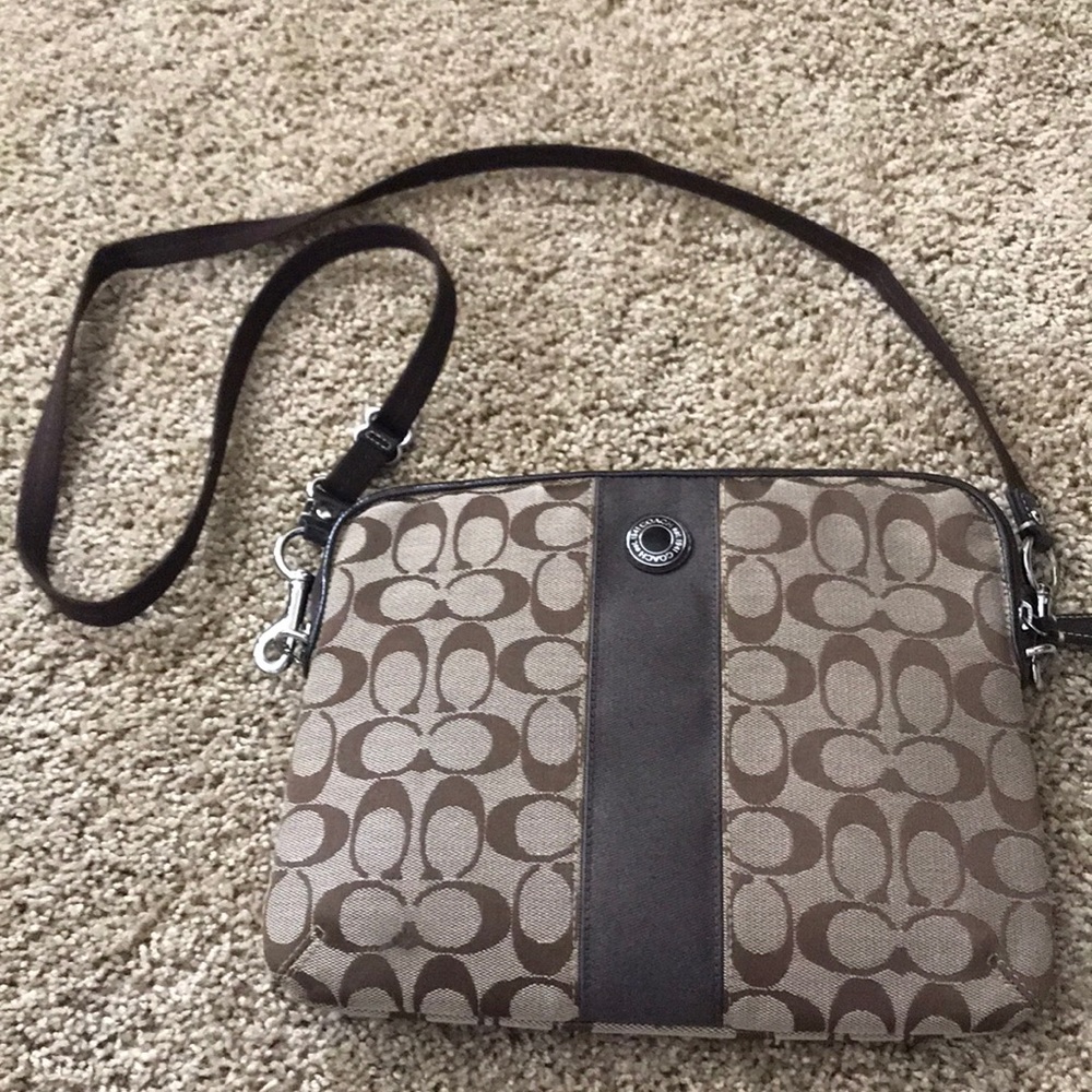 Coach iPad bag.